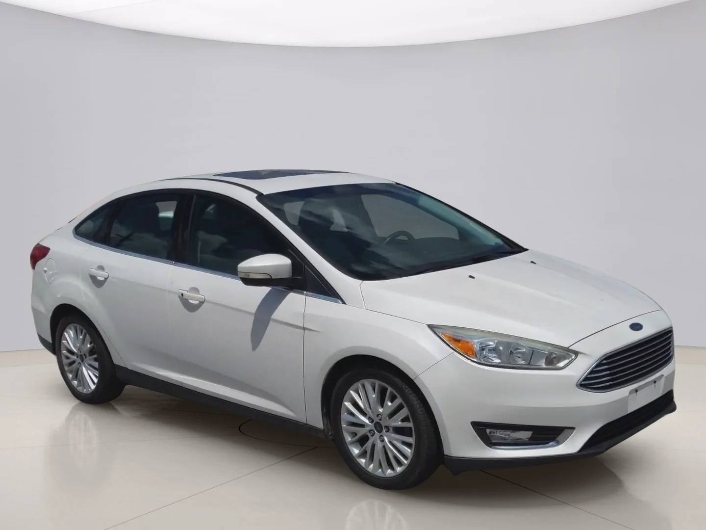 Used 2017 White Ford TITANIUM image 7