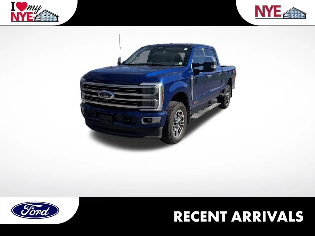 Used 2026 Blue Ford Platinum image 1