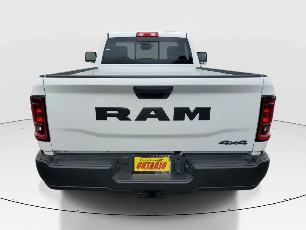 New 2026 Bright White Clear-Coat Exterior Paint RAM Tradesman image 4