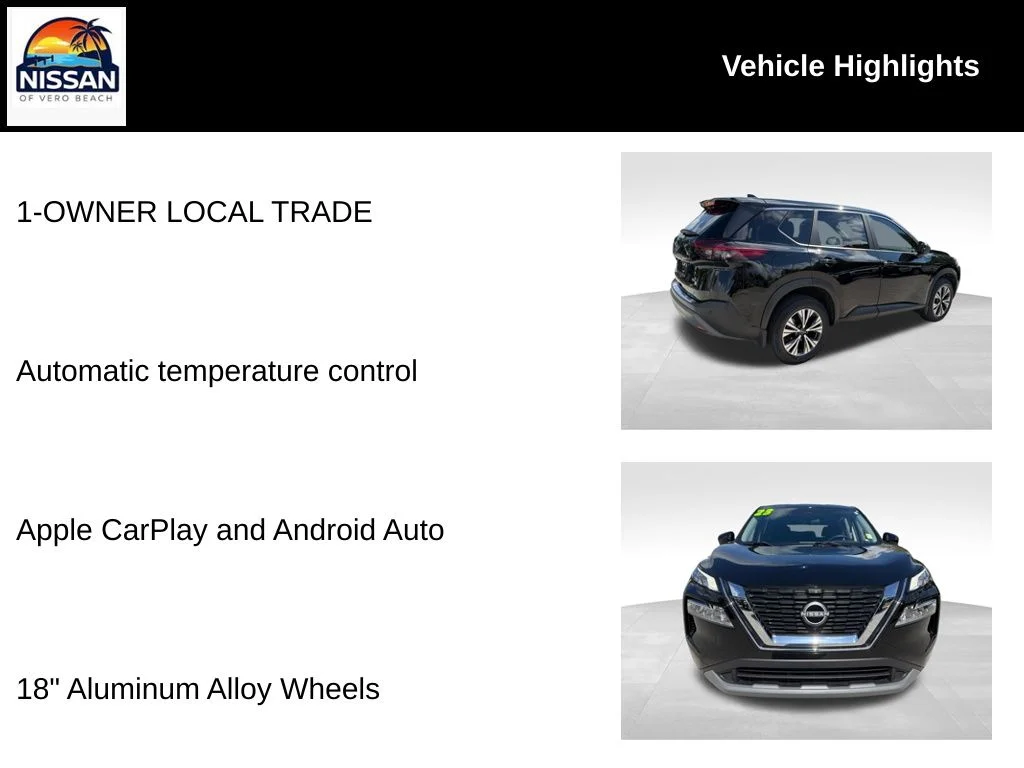 Used 2023 Black Nissan SV image 19