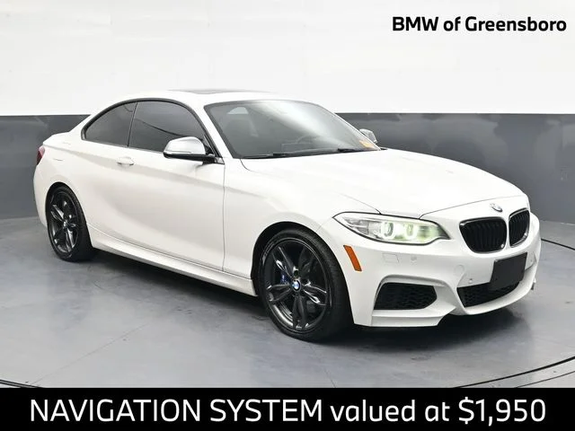 Used 2017 White BMW M240i image 1