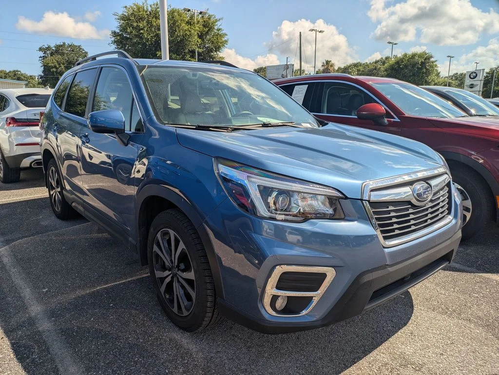 Used 2019 Blue Subaru Limited image 3