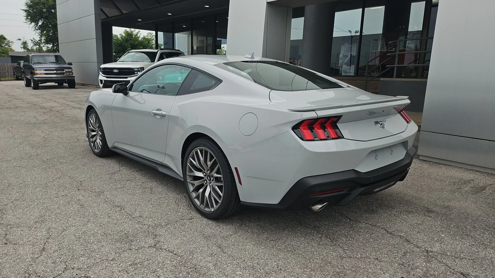 New 2026 Avalanche Gray Ford EcoBoost Premium image 3