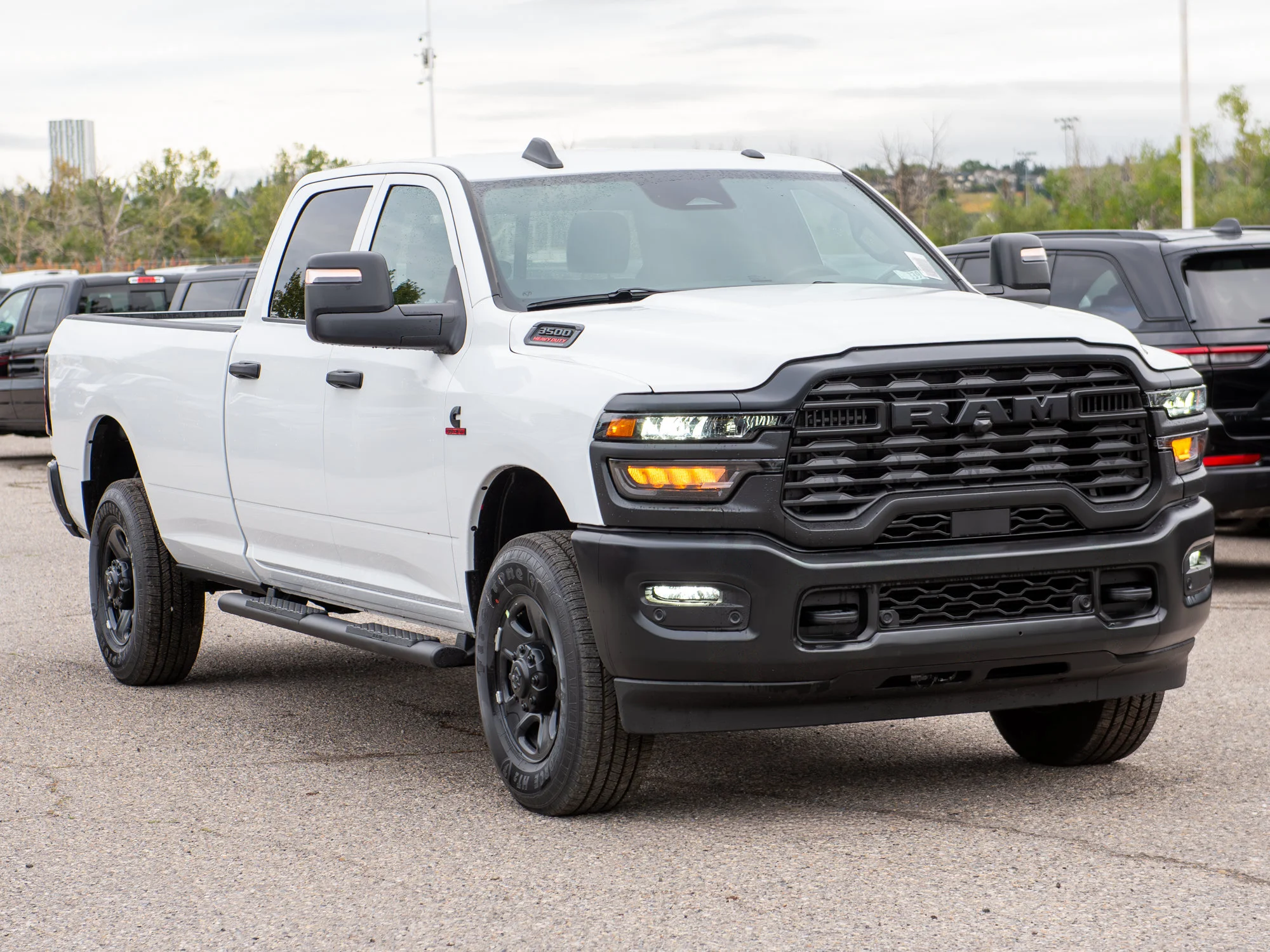 New 2026 White RAM Tradesman* Crew Cab 4x4, 8