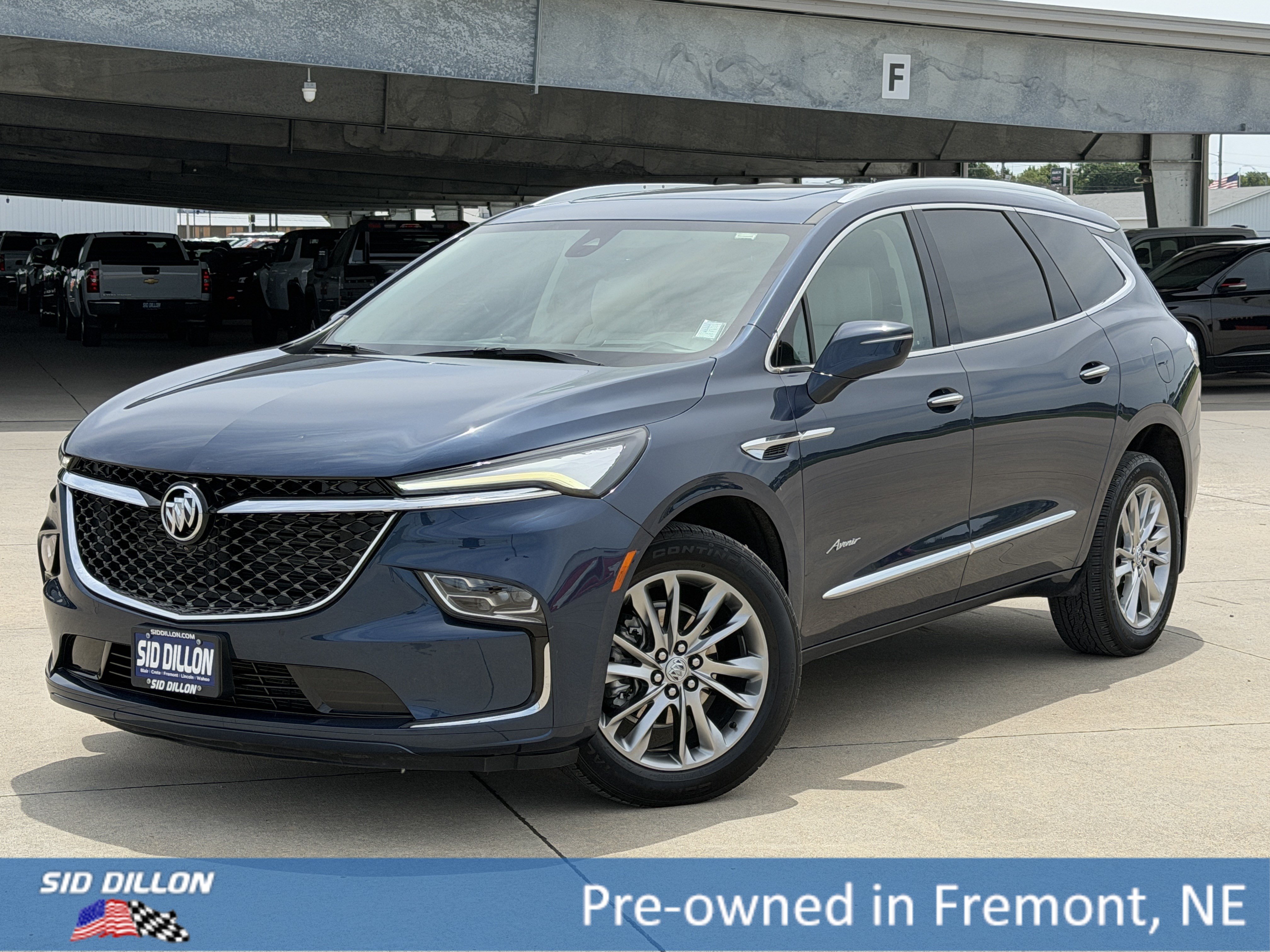 Used 2023 Emperor Blue Metallic Buick Avenir image 1