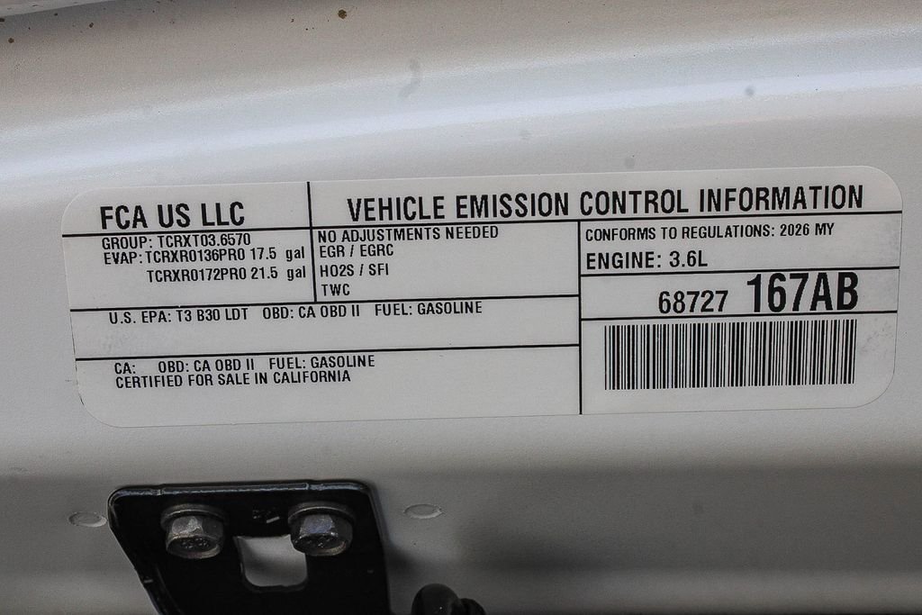 New 2026 Bright White Clearcoat Jeep California Edition image 27