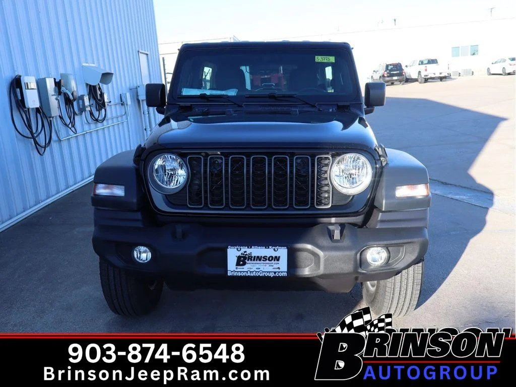 New 2026 Black Clearcoat Jeep Sport image 2