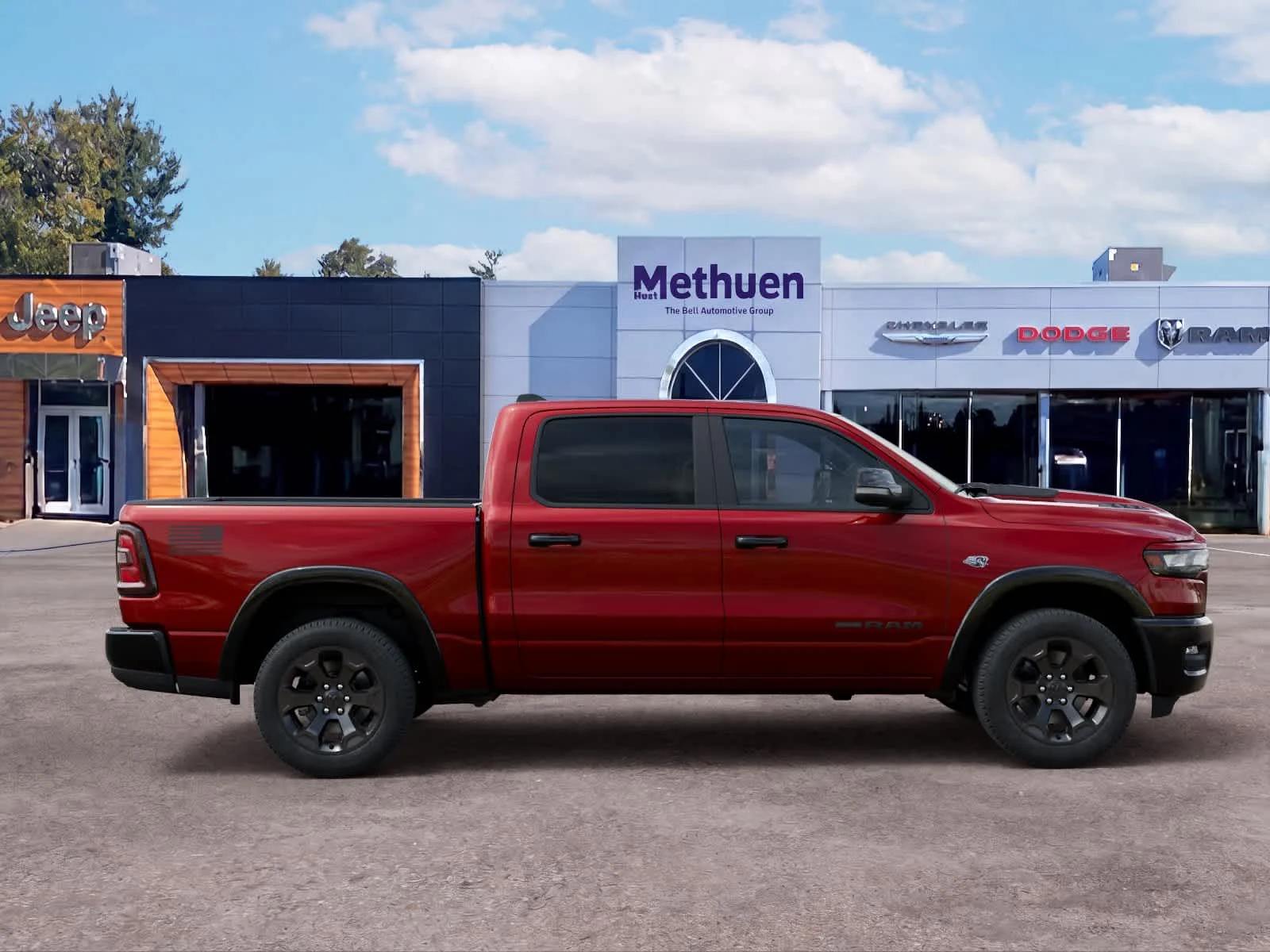 New 2026 Molten Red Pearlcoat Ram Big Horn image 21