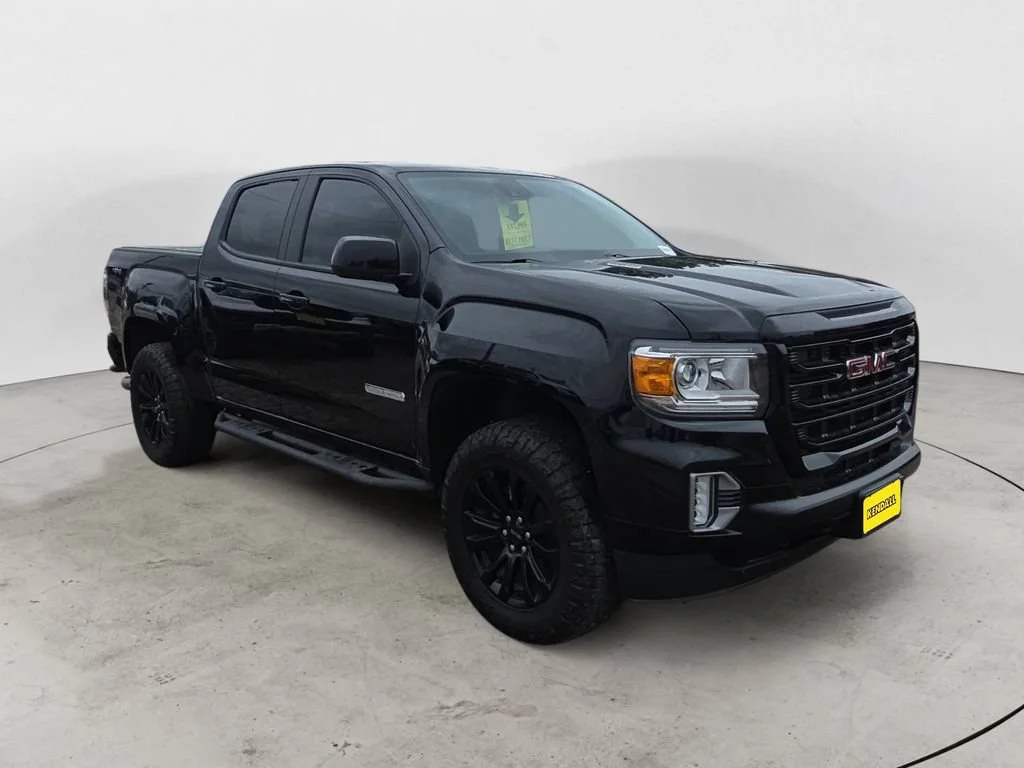 Used 2021 ONYX BLACK GMC 4WD Elevation image 5