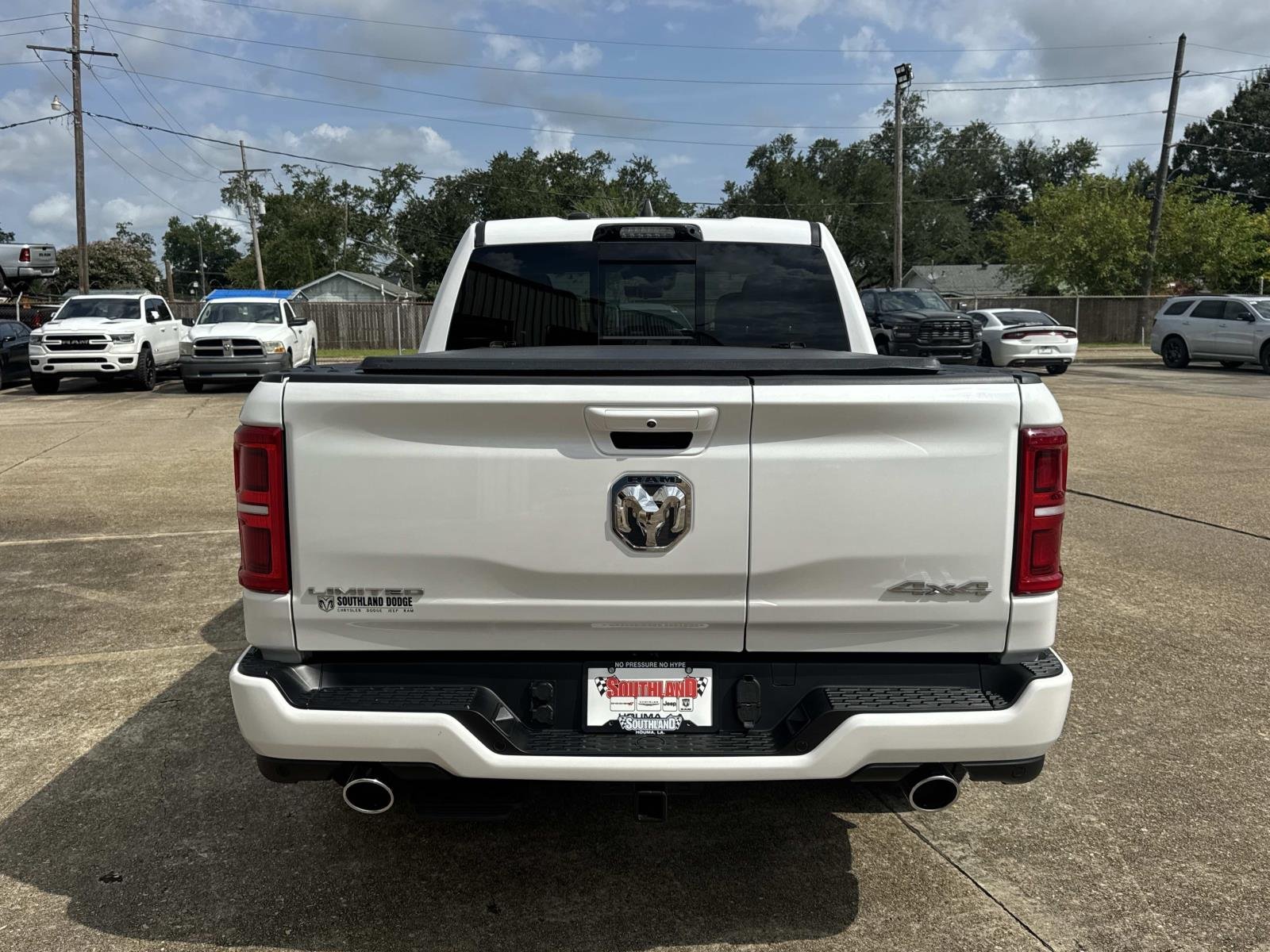 New 2026 Ivory White Tri-Coat Pearlcoat RAM Limited image 5
