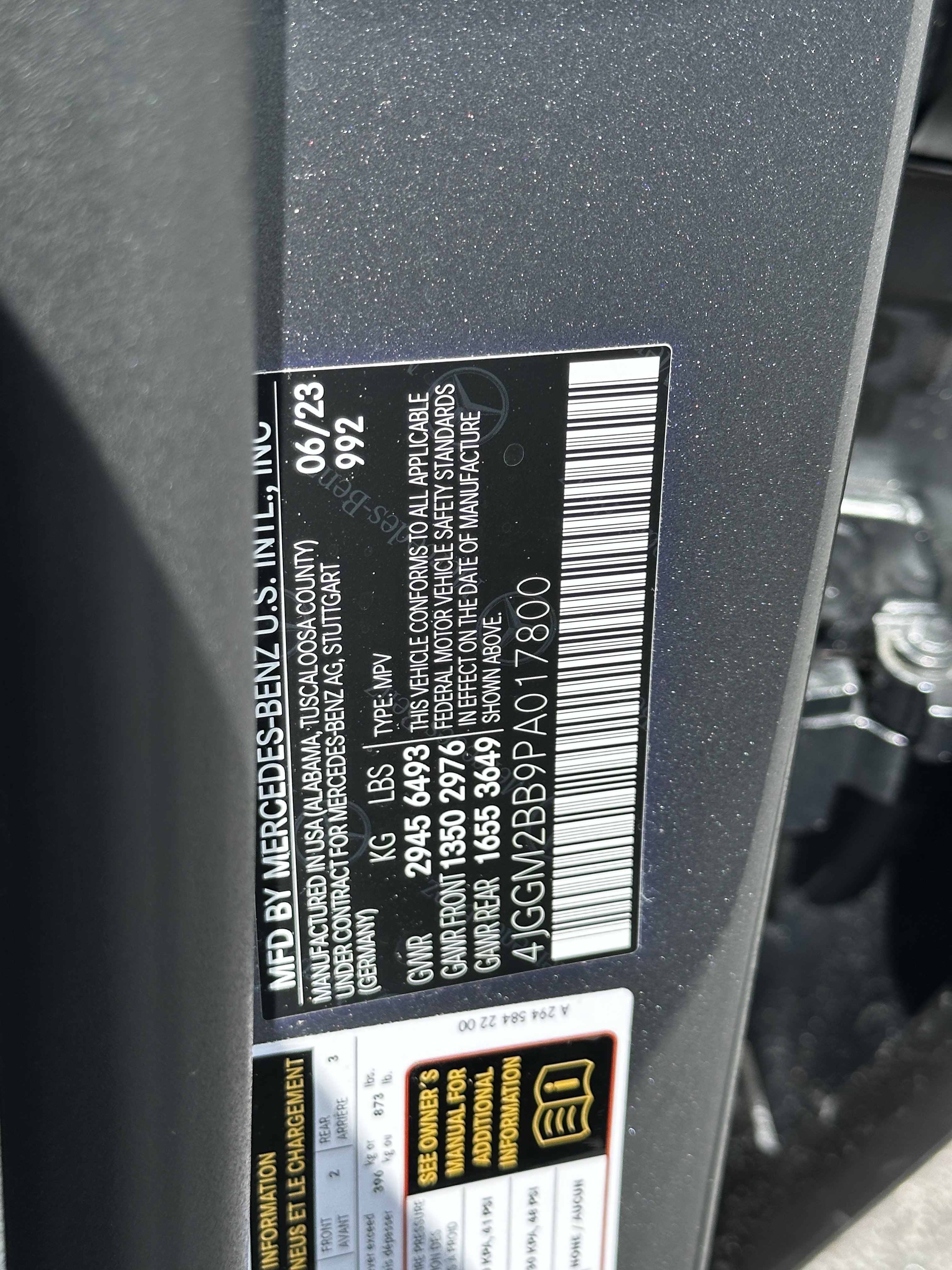 Certified Used 2023 Gray Mercedes-Benz EQE 350+ image 36