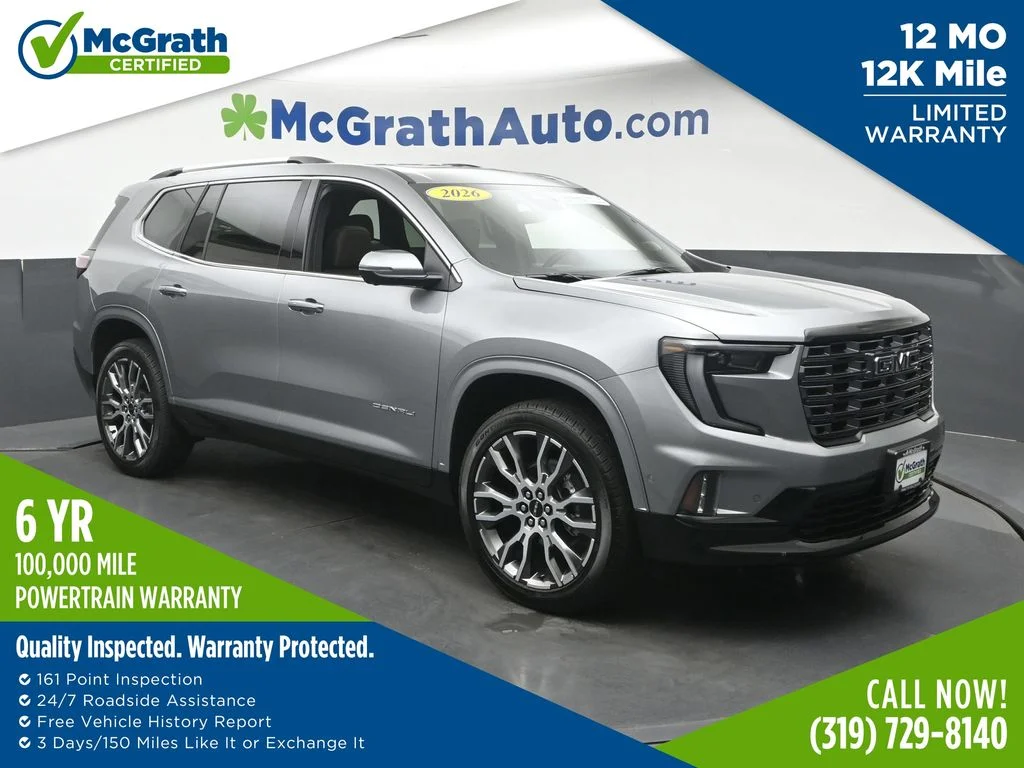 Used 2026 Silver GMC Denali Ultimate image 1