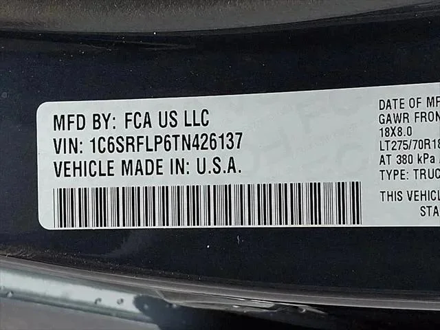 New 2026 Forged Blue Metallic Exterior Paint RAM REBEL image 18