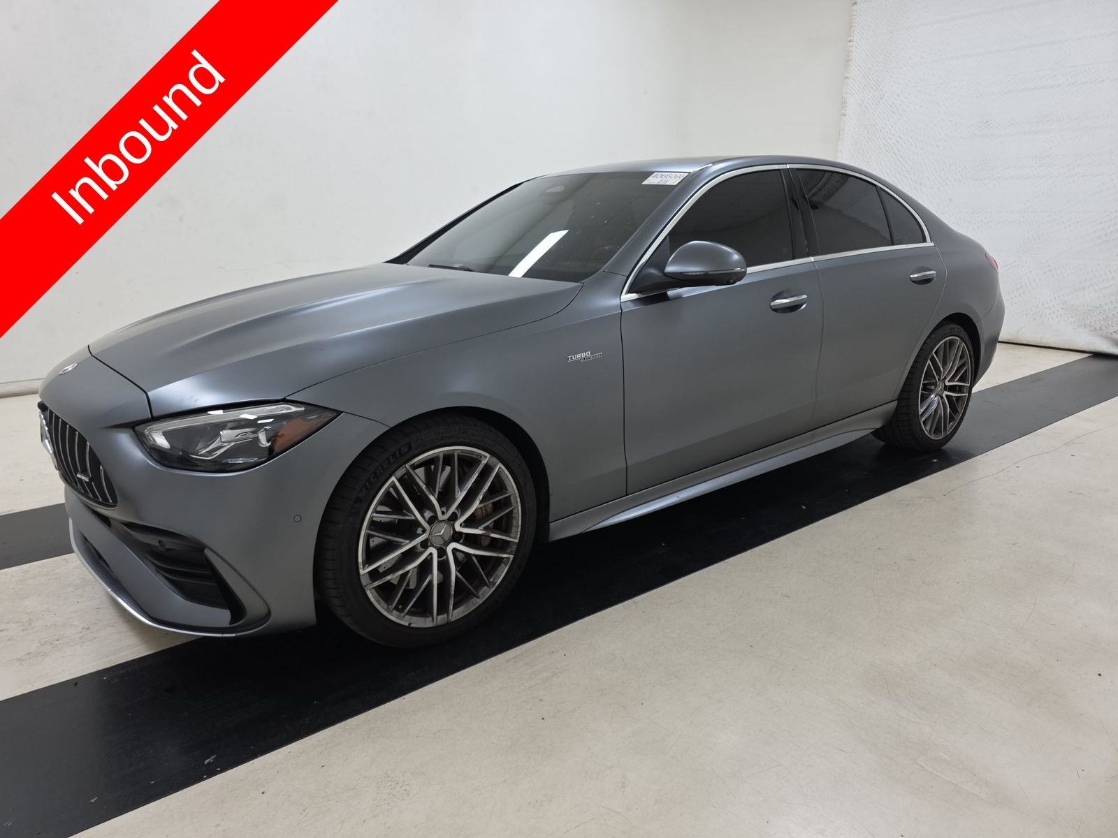 Used 2023 Gray Mercedes-Benz C 43 AMG® image 1