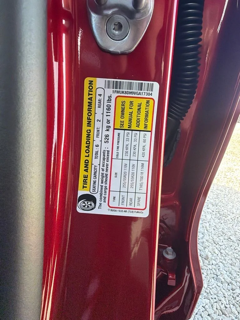 New 2027 Ruby Red Metallic Tinted Clearcoat Ford Active image 53