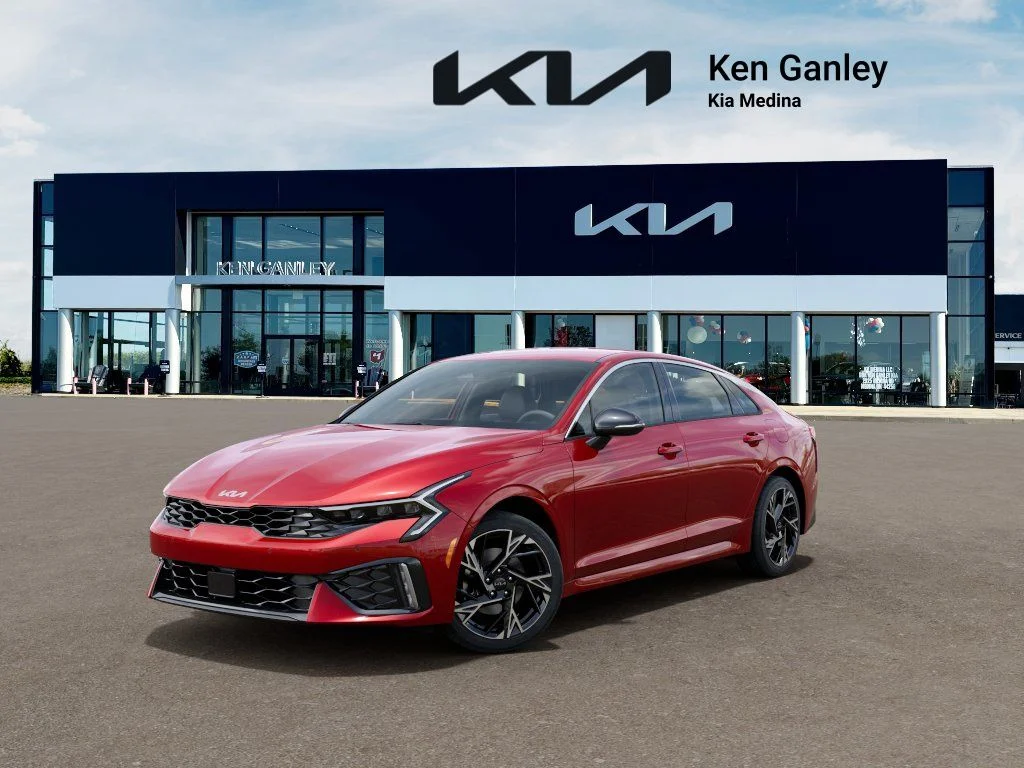 New 2026 Runway Red Kia GT-Line AWD image 1