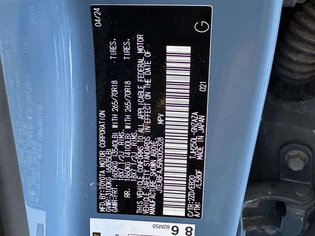 Used 2024 Blue Toyota Base image 30