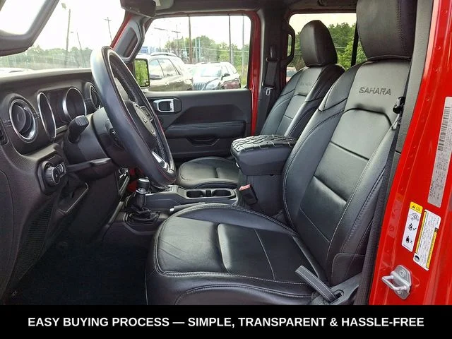 Used 2019 Red Jeep Unlimited Sahara image 15