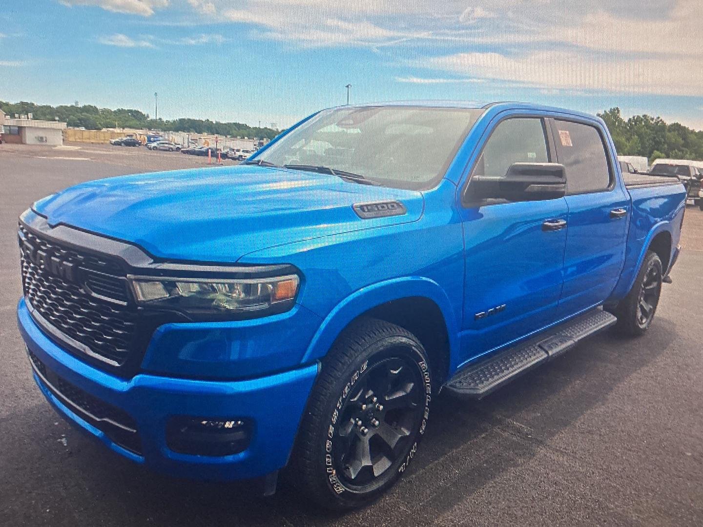 Used 2025 Hydro Blue Pearlcoat Ram Big Horn image 7