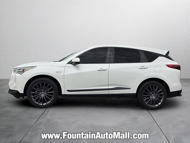 Used 2022 Platinum White Pearl Acura SH-AWD A-SPEC ADV image 2