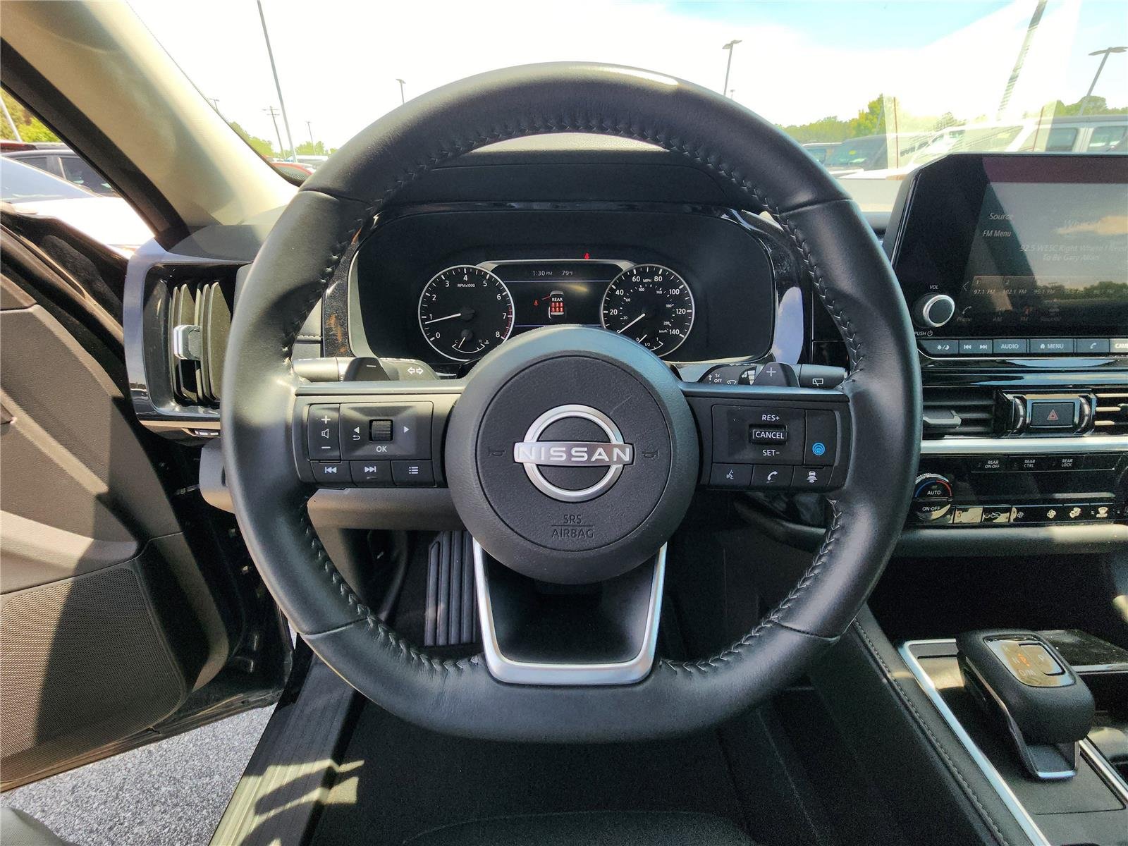 Used 2025 Super Black Nissan SV image 12