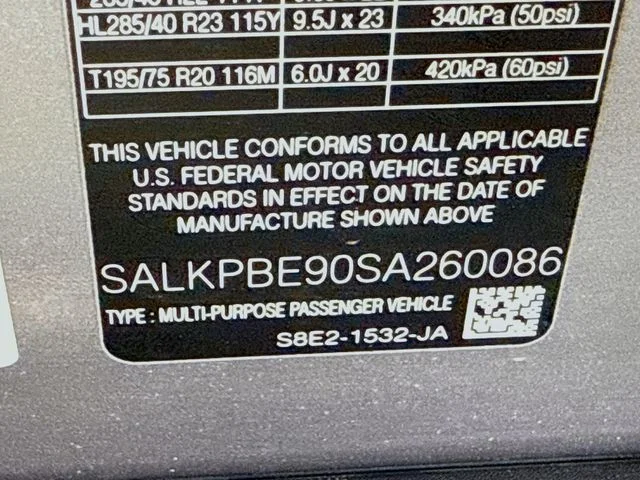 Used 2025 Gray Land Rover SE image 34