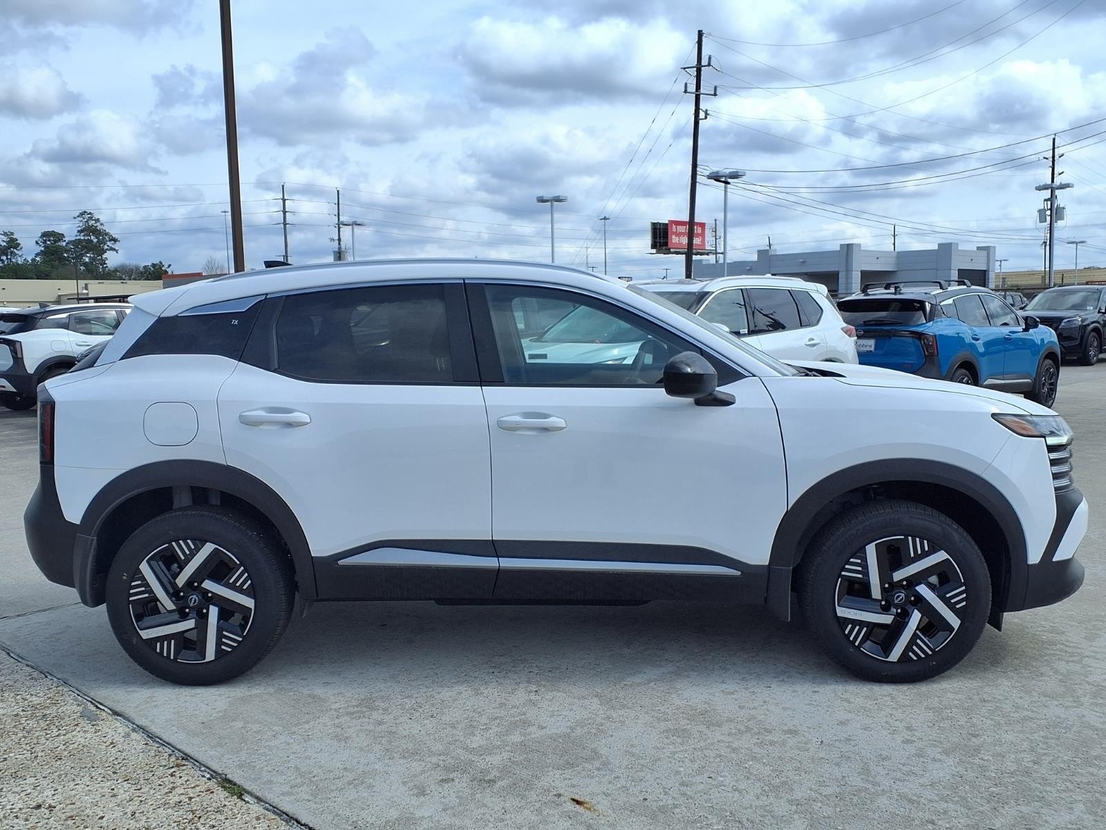 2026 Nissan Kicks SV White at Robbins Nissan