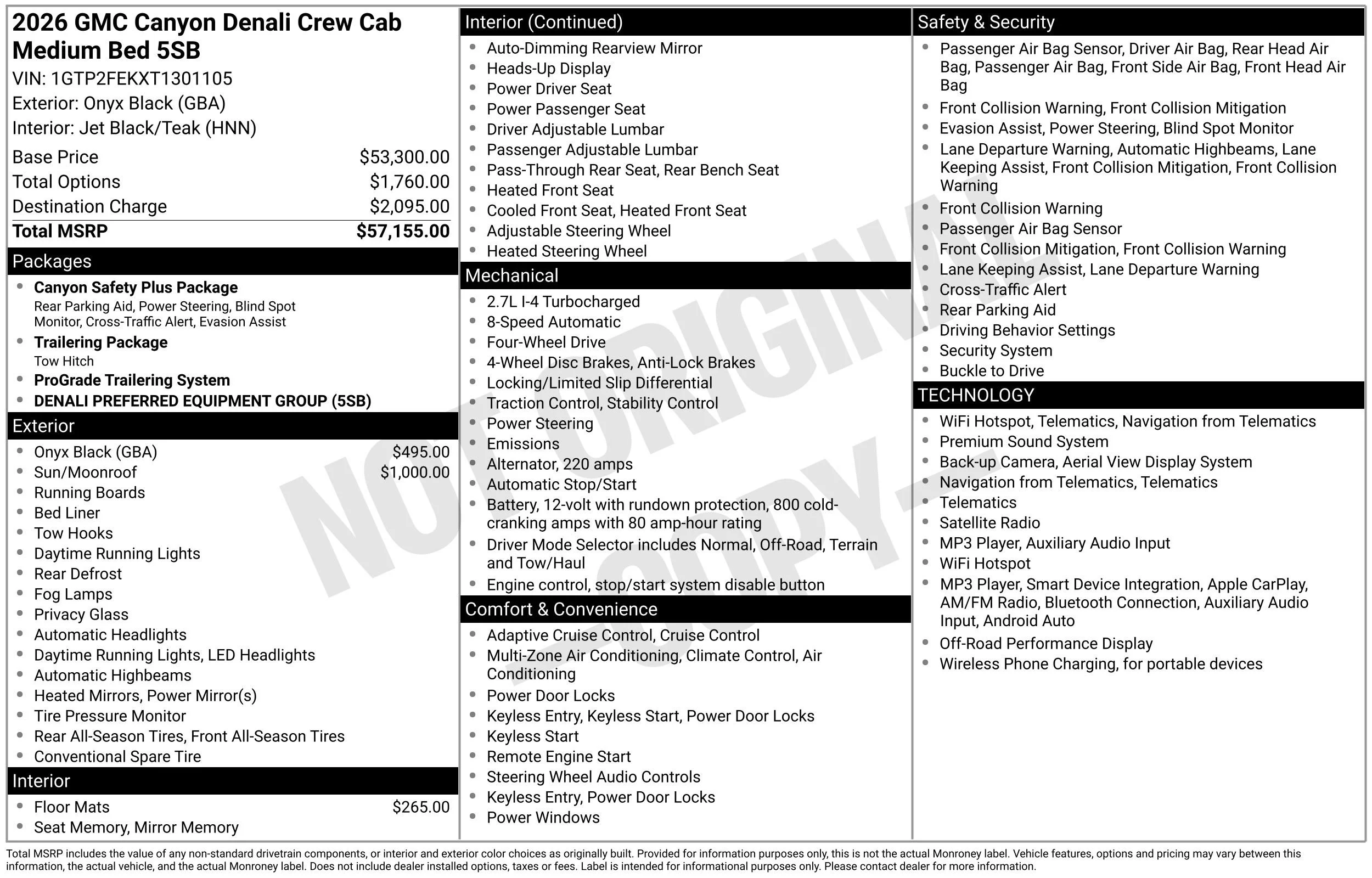 2026 GMC Canyon Denali - Photo 47