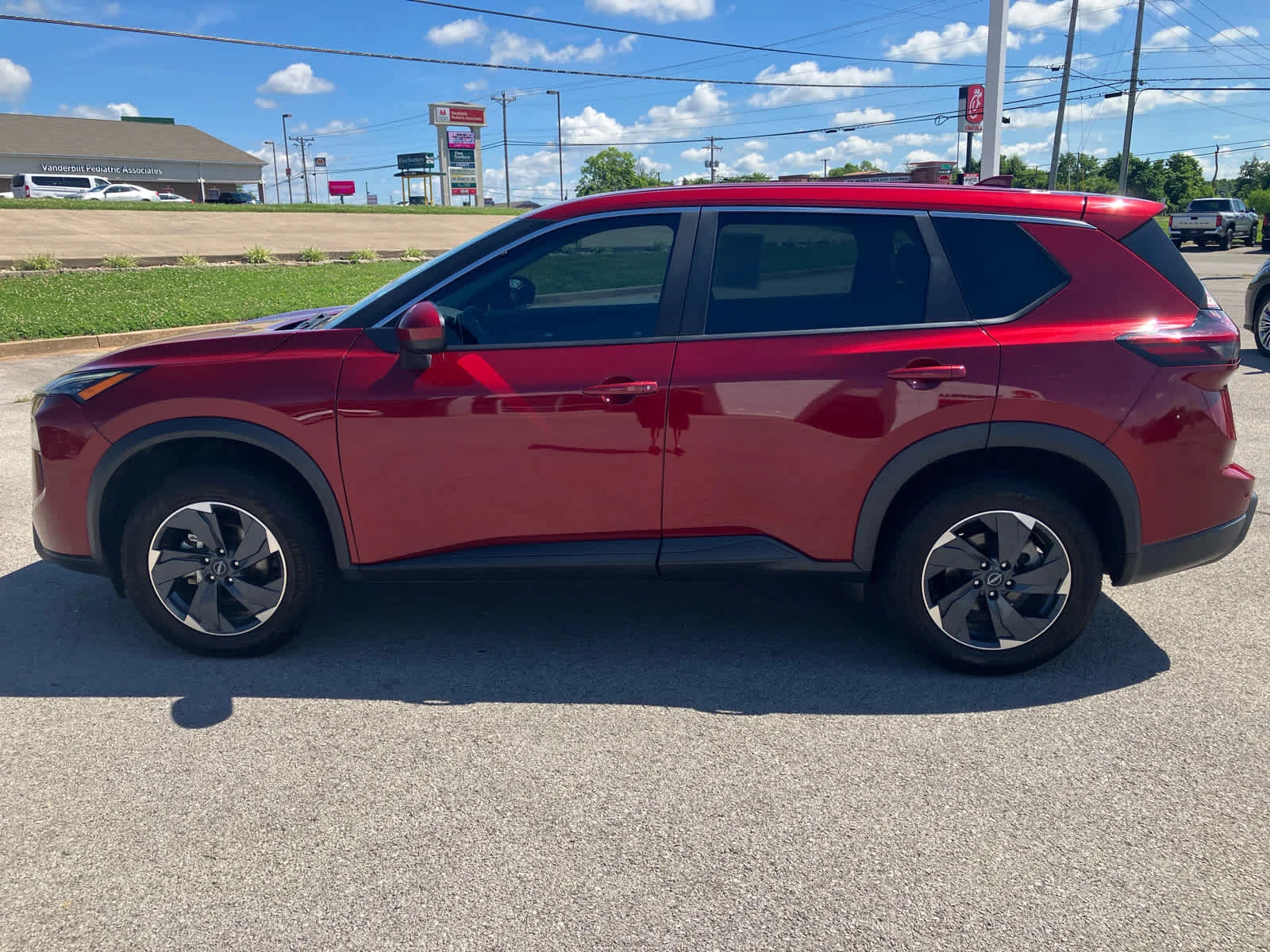 Used 2024 Scarlet Ember Tintcoat Nissan SV image 5