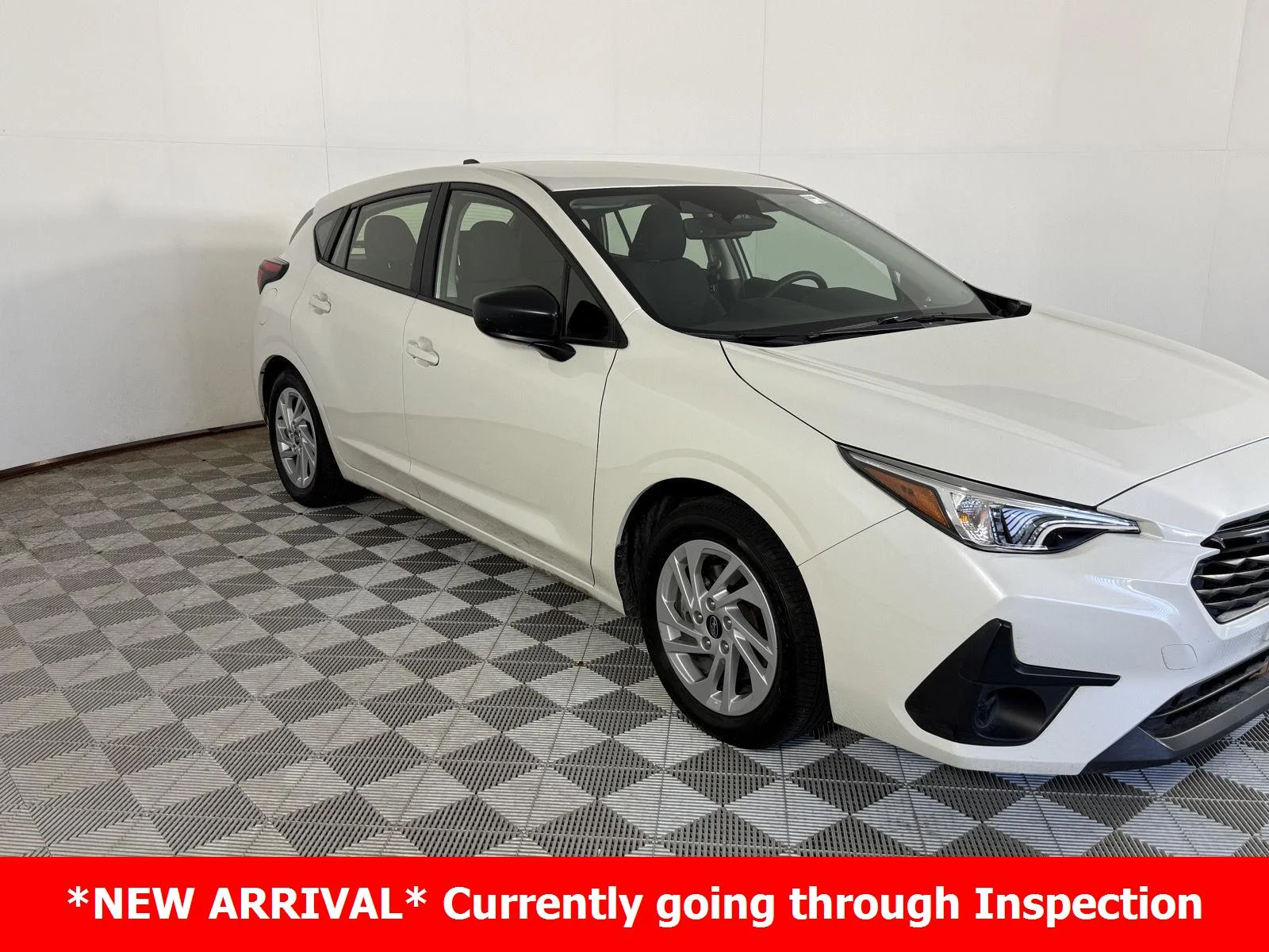 Certified Used 2024 Crystal White Pearl Subaru Base 5D Hatchback at image 1