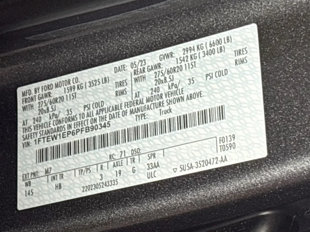 Used 2023 Gray Ford Lariat image 14