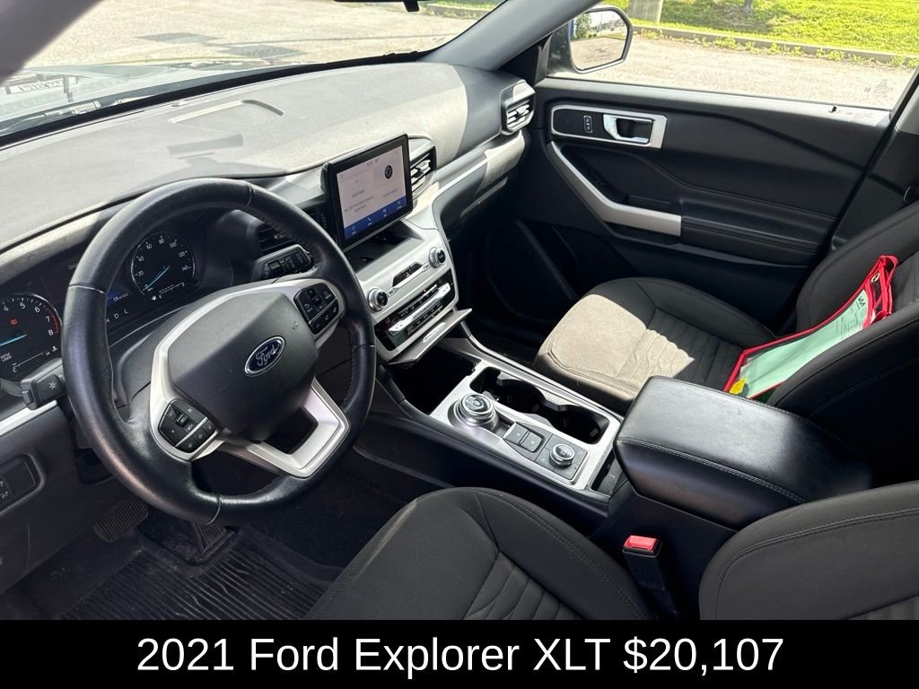 Used 2021 Gray Metallic Ford XLT image 10