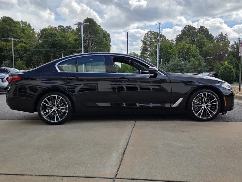 Used 2023 Jet Black BMW 530I SEDAN image 6