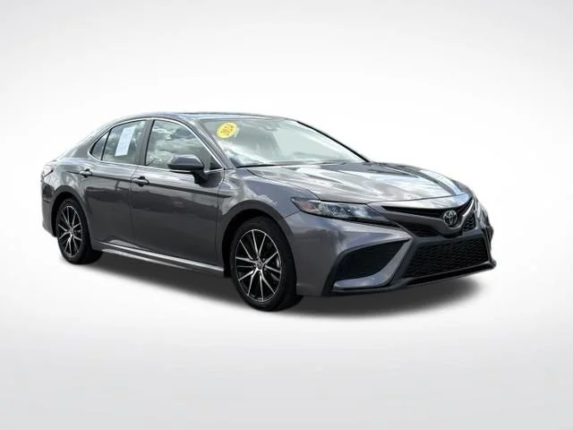 Used 2024 Gray Toyota SE image 2