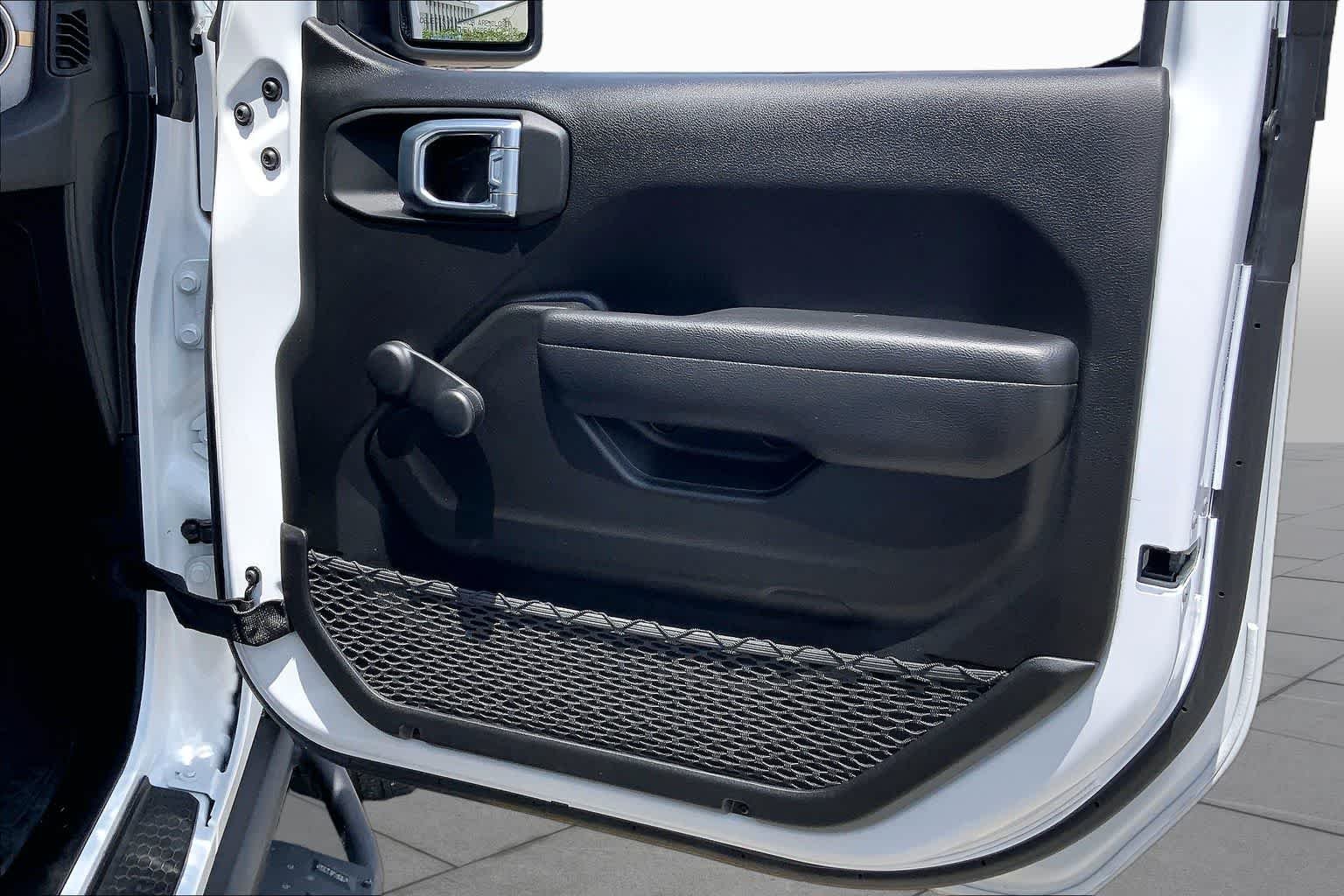 Used 2024 Bright White Clearcoat Jeep Sport image 22