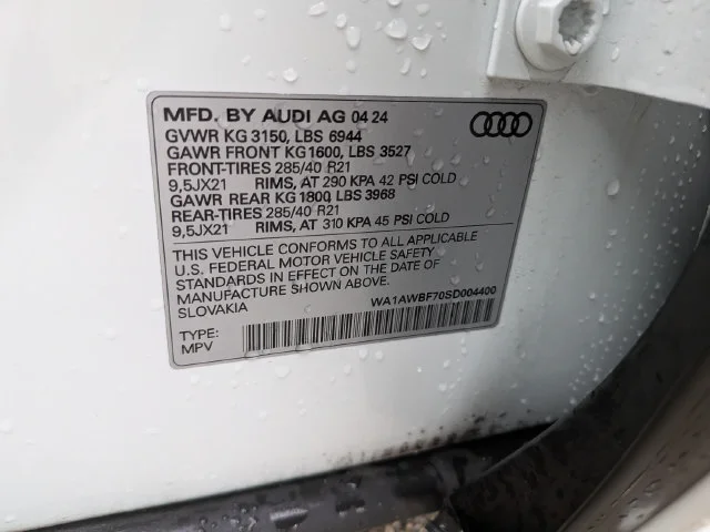 Used 2025 White Audi Premium Plus image 37