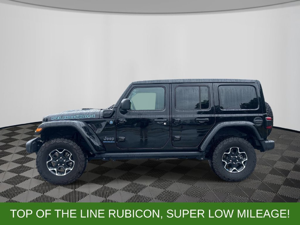 Used 2023 Black Jeep Rubicon 4xe image 2