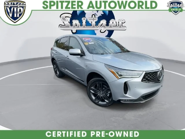 Certified Used 2023 Lunar Silver Metallic Acura SH-AWD A-SPEC image 4