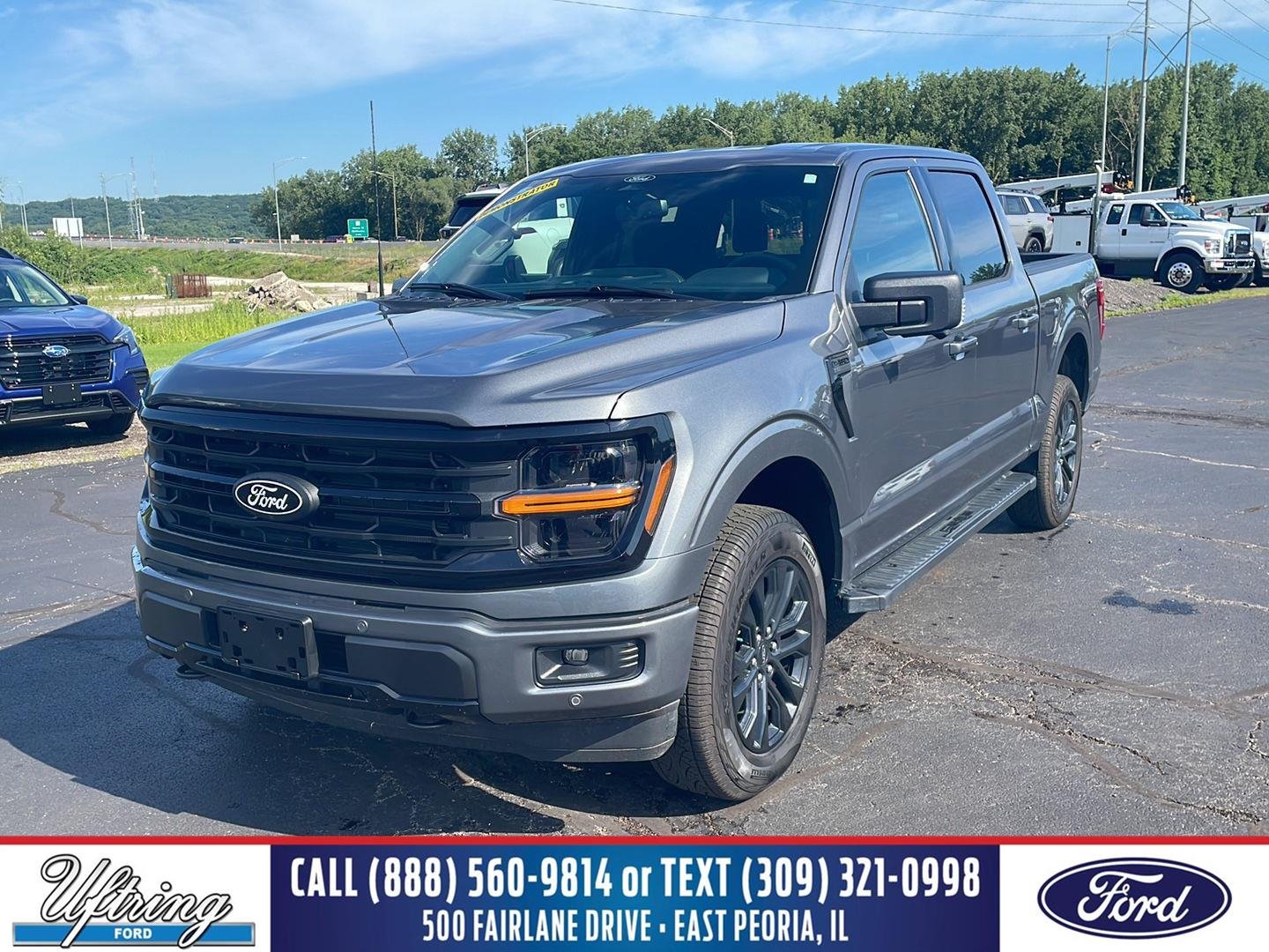 New 2026 Carbonized Gray Metallic Ford XLT image 1