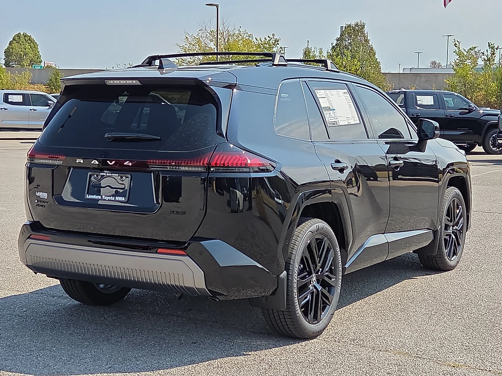 New 2026 Black Toyota XSE image 4