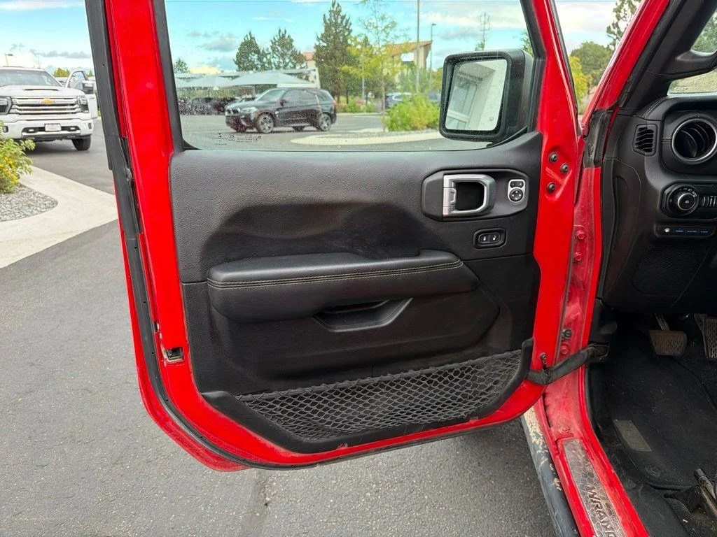 Used 2021 Red Clearcoat Jeep Unlimited Rubicon 4xe image 9