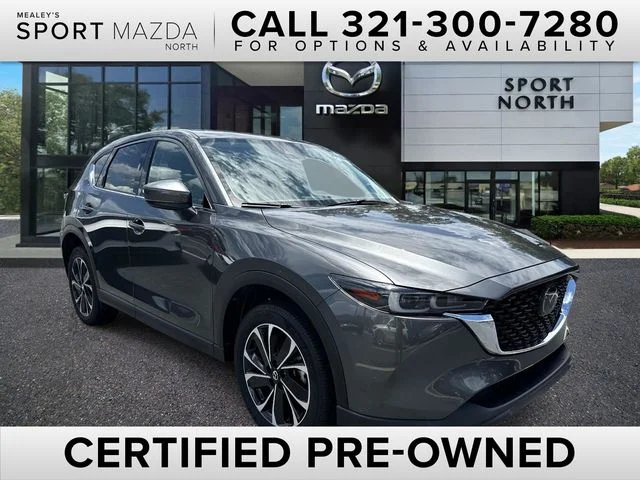 Certified Used 2022 Gray Mazda 2.5 S Premium Plus Package image 1