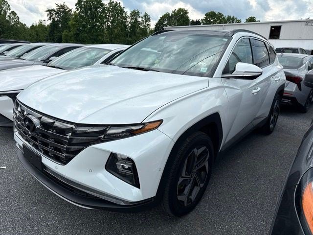 Used 2022 Quartz White Hyundai Limited image 3
