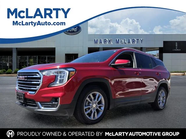 Used 2022 Red GMC SLT image 1