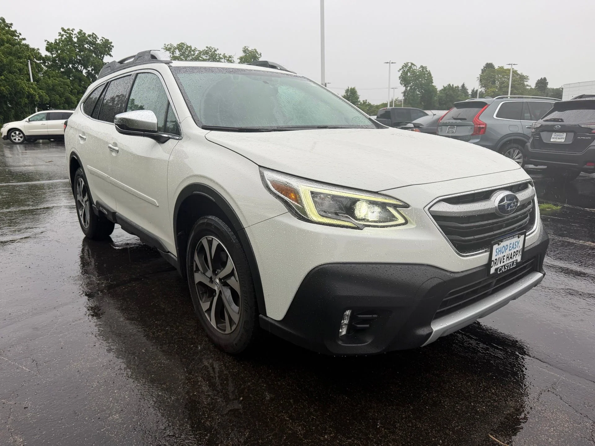 Used 2020 White Subaru Touring image 4