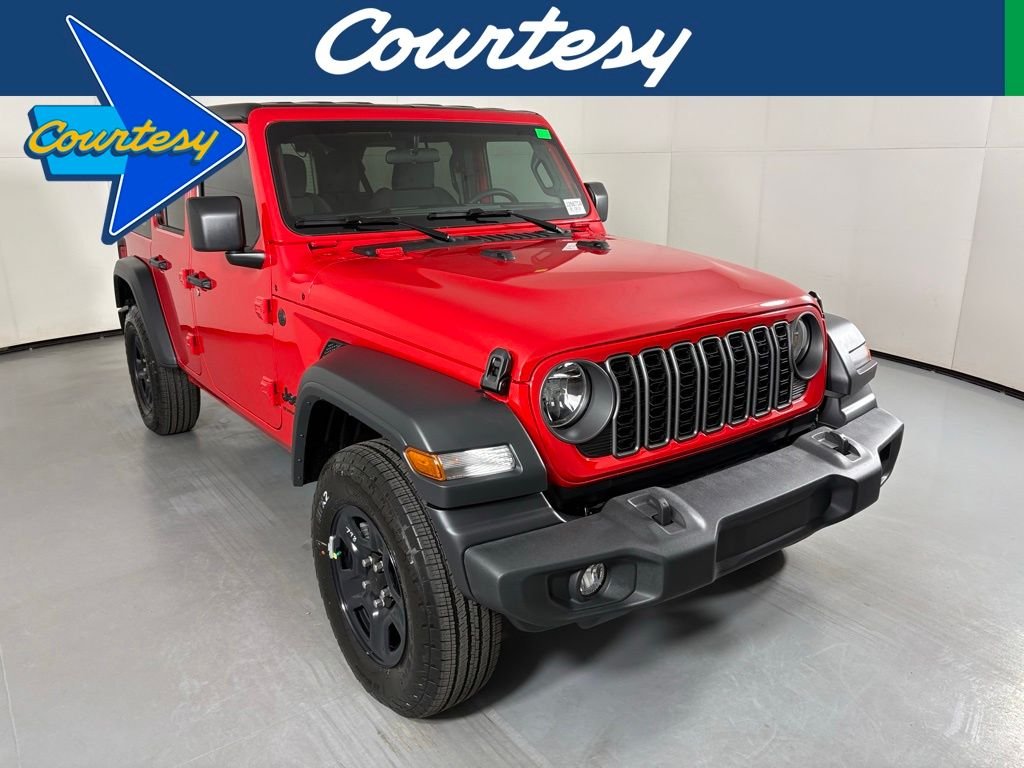New 2026 Firecracker Red Clear-Coat Exterior Paint Jeep Sport image 1