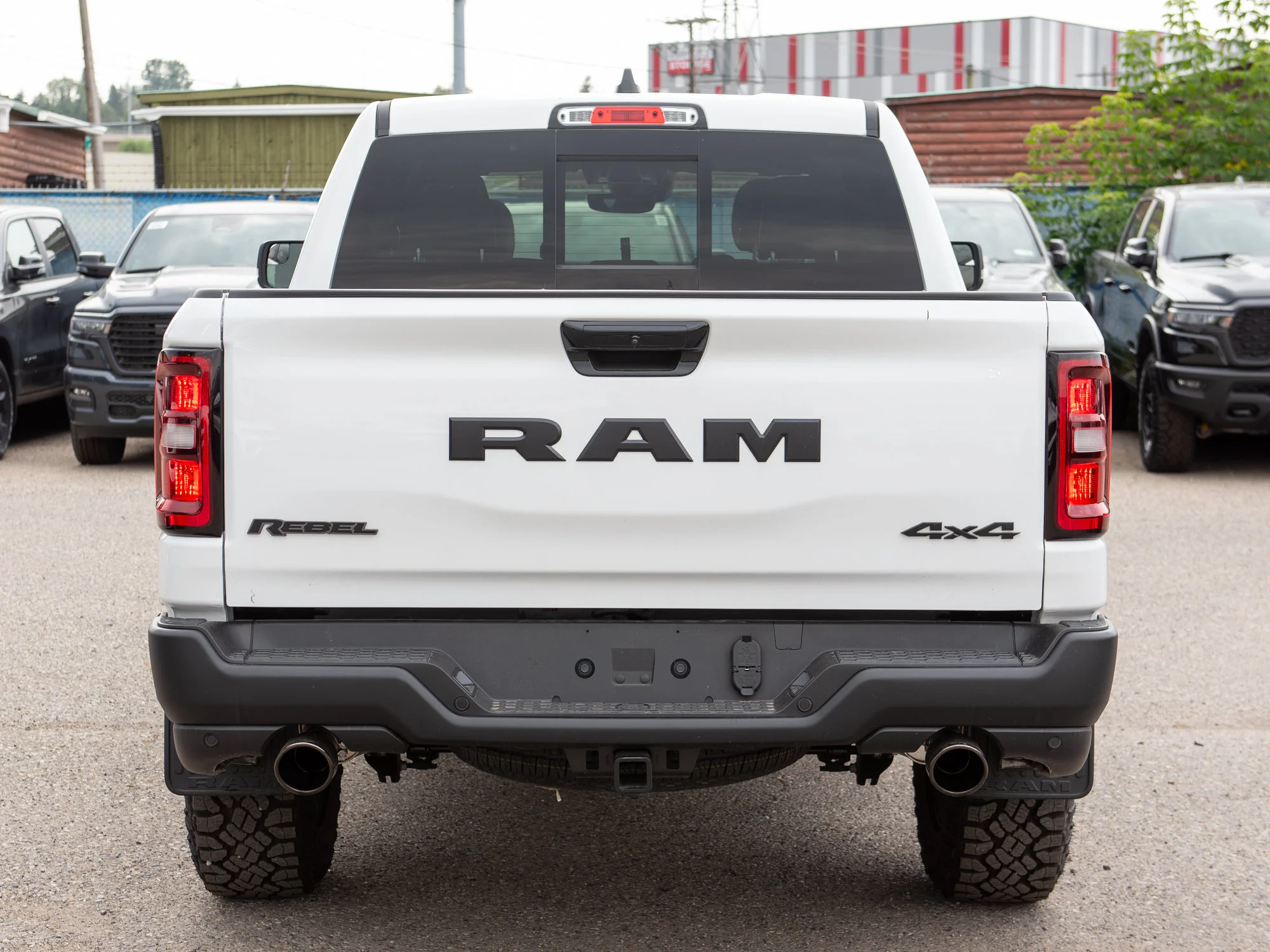 New 2026 White RAM Rebel * Crew Cab 4x4 image 6