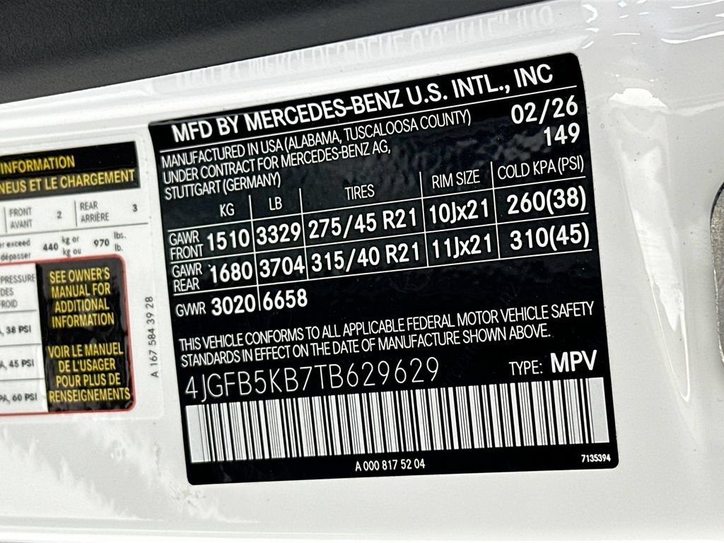 New 2026 Polar White Mercedes-Benz GLE 450 image 68