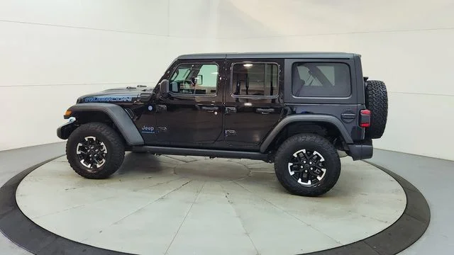 Used 2025 Black Jeep Rubicon 4xe image 6