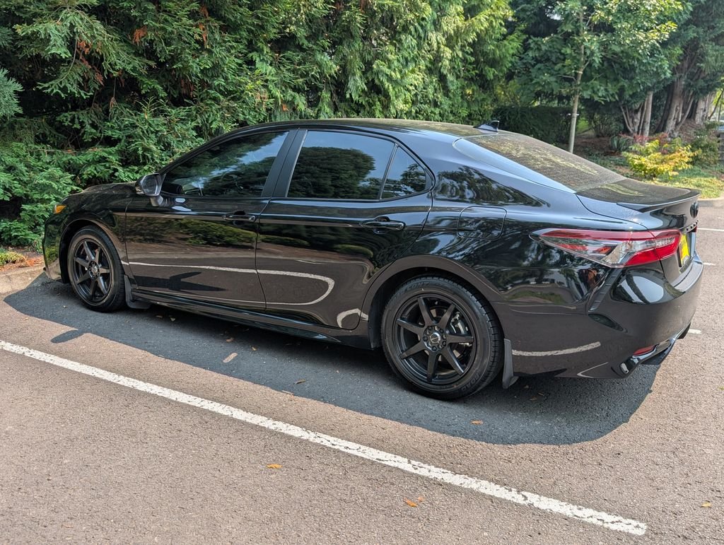 Used 2024 Black Toyota SE Nightshade image 10